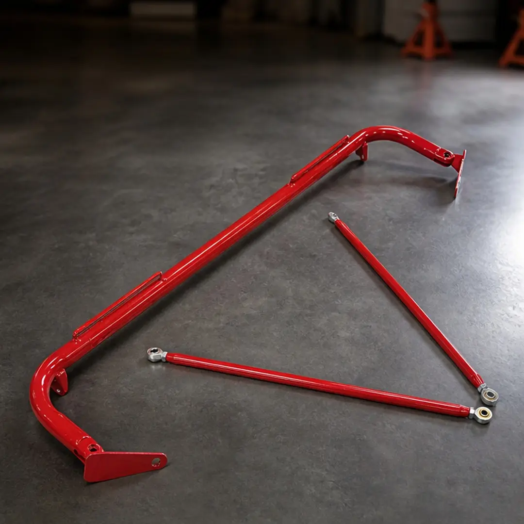 ARCH Red Metal Harness Bar Safety Belt Bar for Car Racing Roll Cage Harness Mount Bar Automotive Seat Belt Bar for Race Car Truck SUV Off-Road Vehicle Interior Safety Harness Bar Metal Red, Red Color Options, Metal Material, Product Dimensions:
