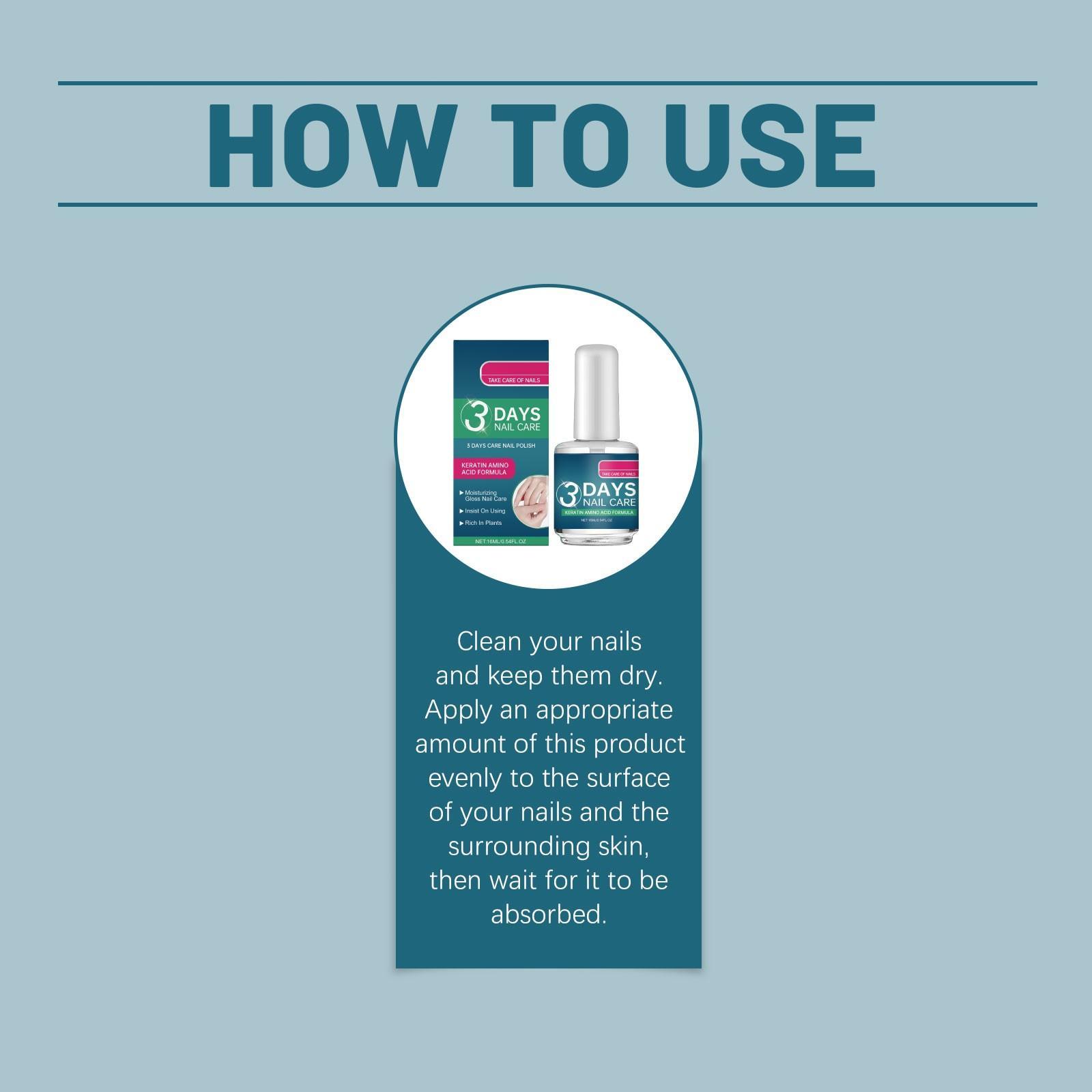 Nail Care Oil, Nail Strengthener Oil for Soft & Breakable Nails, Fast-Drying Formula That Prevents Peeling and Cracking, Strengthening Gel for Healthy Nails