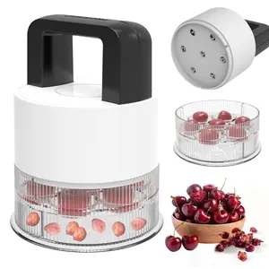 Multi-Functional Cherry Pitting Tool, Portable Cherry Pit Remover, Ergonomic Design, Easy-To-Use for Making Cherry Jam