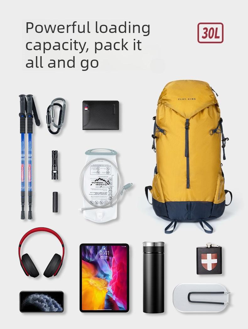 Hiking Bag Hiking Leisure Large Capacity Backpack Lightweight Outdoor Backpack