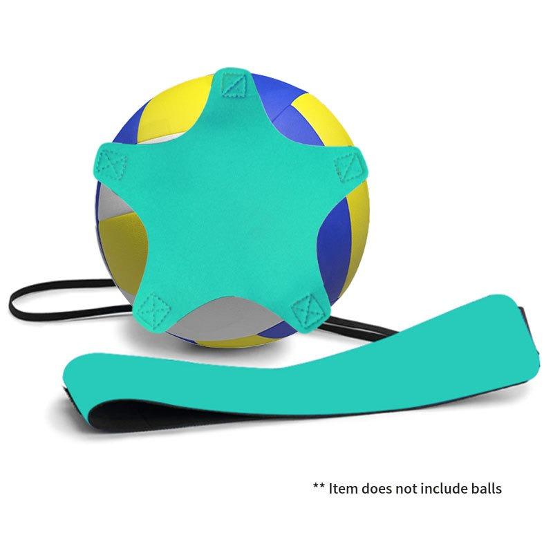 Volleyball Rebound Belt Trainer Elastic Cords Solo Practice for Serves Spiking Defense Indoor Beach Training