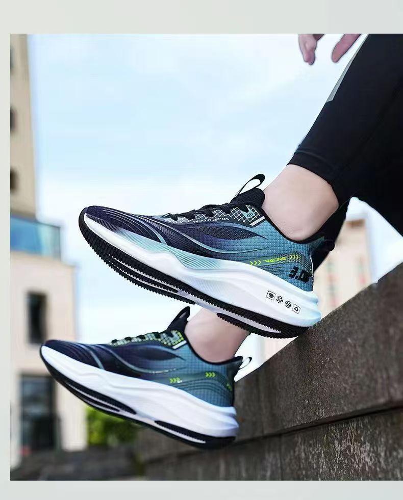 Men's Shoes Trendy New Running Shoes Versatile Outdoor Men's Sports Shoes Fashion Mesh Breathable Shoes