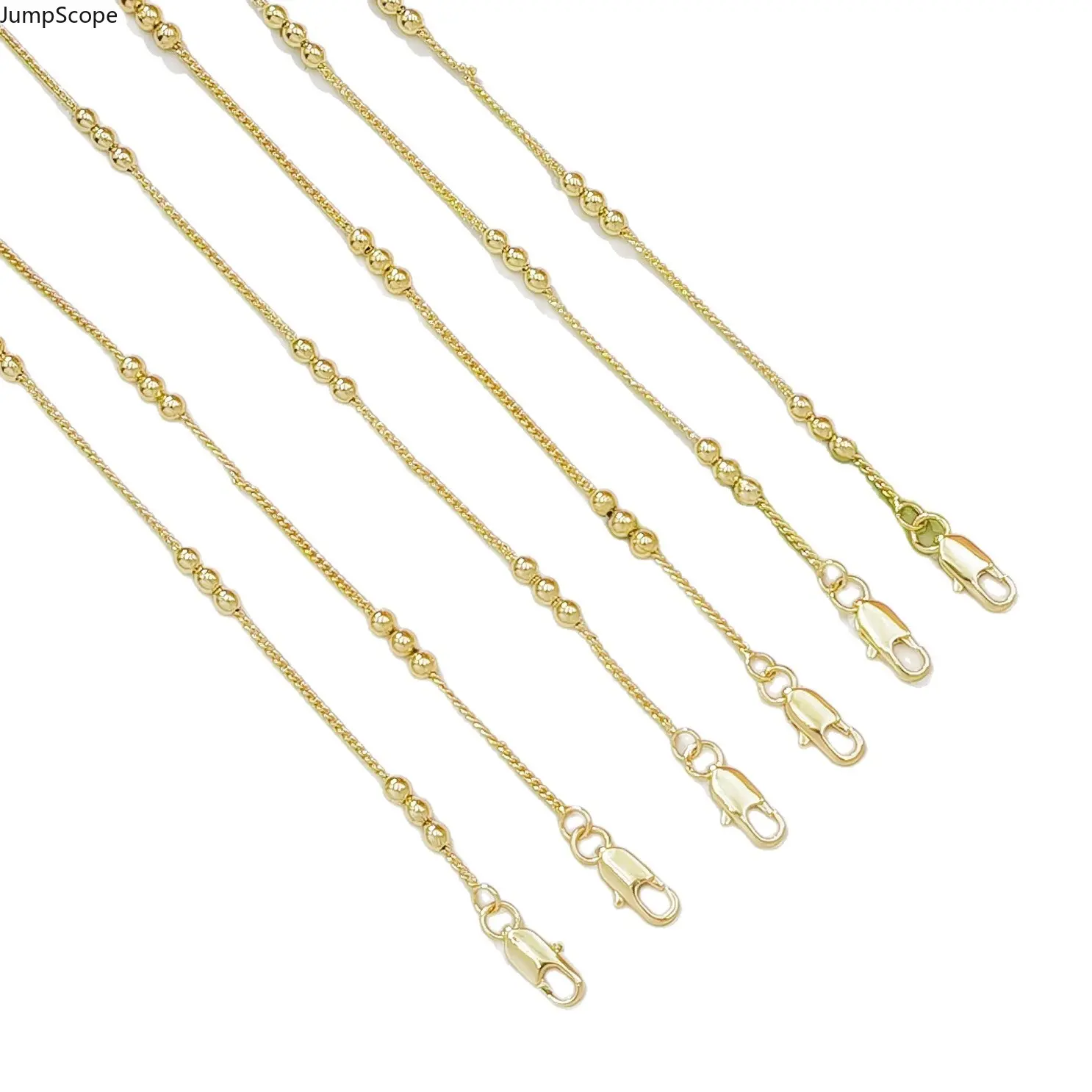 Minimalist Tiny Spherical Interval Balls Bracelet - MDF-Steel Construction, Casual Wear, Statement Look, Ideal for Daily Commute & Gifting Her (Indoor Recreation Accessory for Sports & Outdoor Leisure)