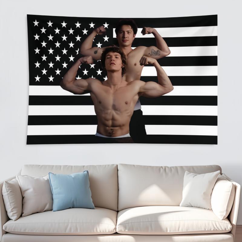 Vintage Heated Rivalry 2X3FT Tapestry, Retro Game Day Flag, Sports Aesthetic Wall Decor, Classic Competition 30*40in gifts for boyfriend