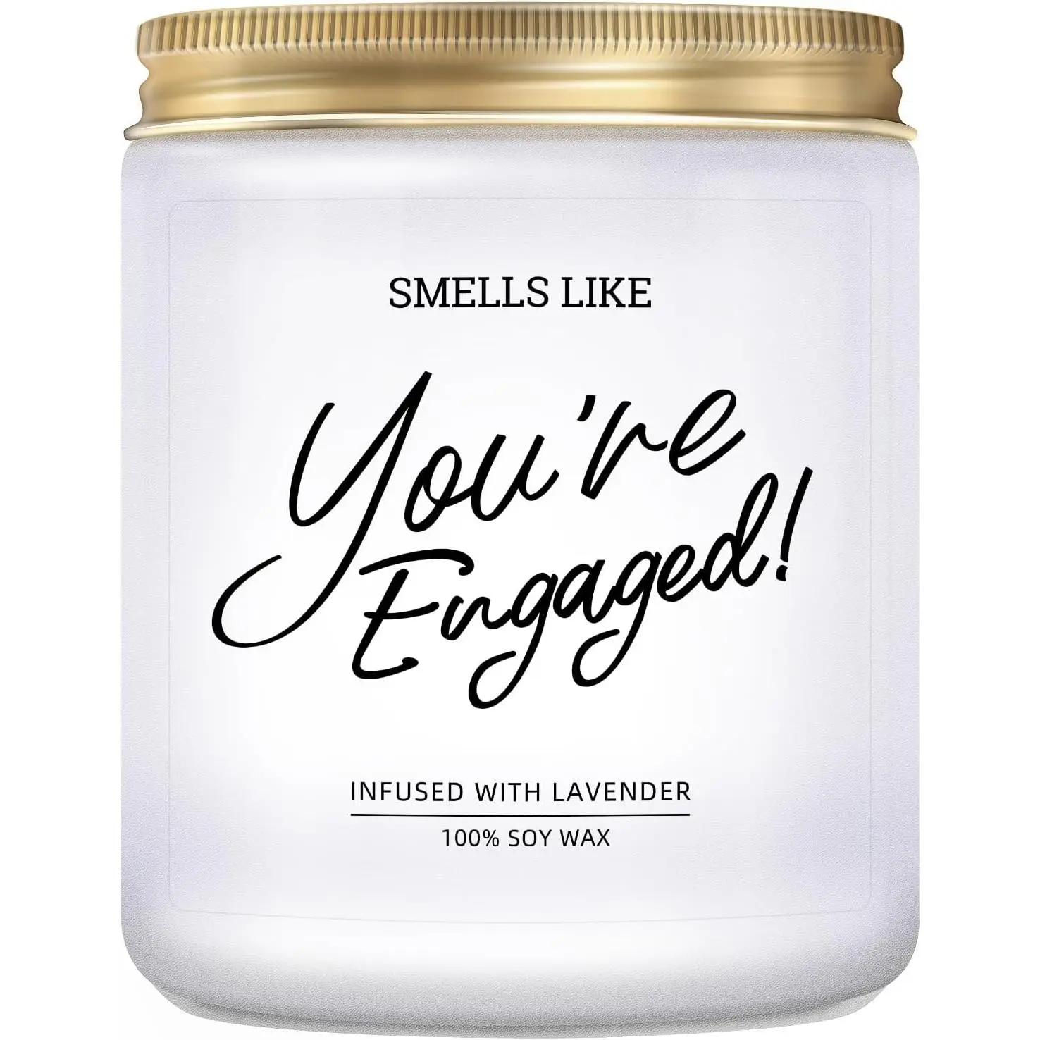 Engagement Gifts for Couples, Engaged , Bride to Be Gifts, Bachelorette & Bridal Shower  for Bride, Wedding Decoration - Lavender Candle 7oz
