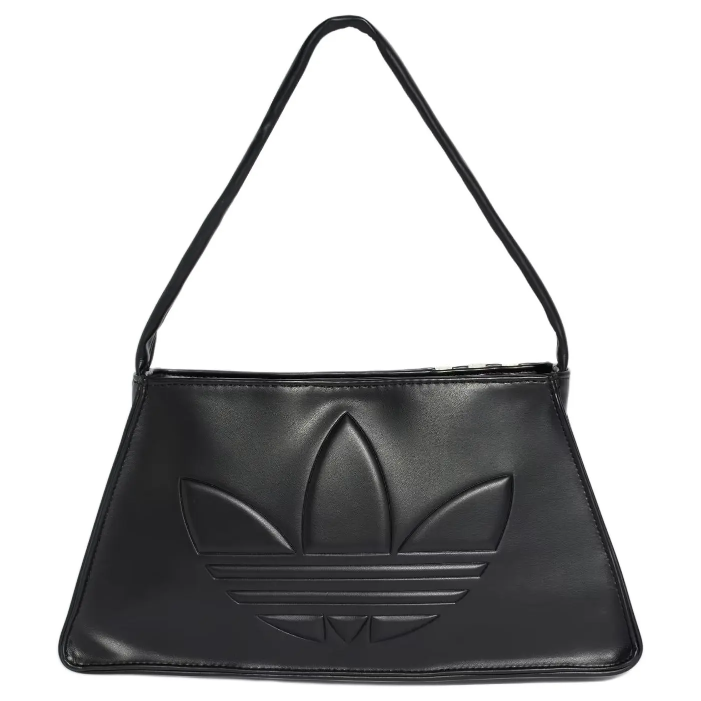 Adidas Originals Classic Embossed PU Crossbody Bag for Women in Black