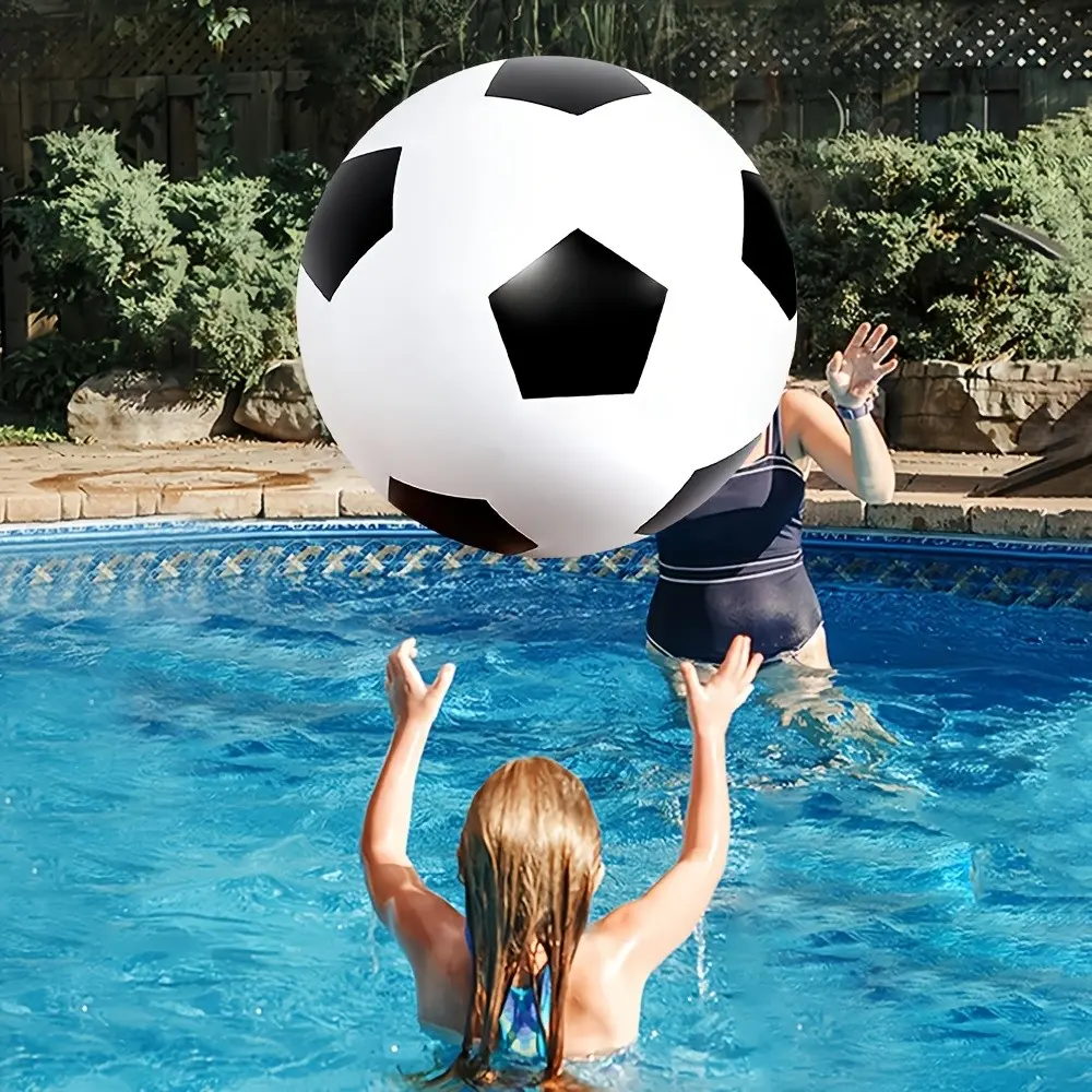 and Inflatable Soccer Ball, Durable Design, Ideal for Outdoor Games, Pool Play, Beach Fun, Perfect Gift for Kids and Football Lovers