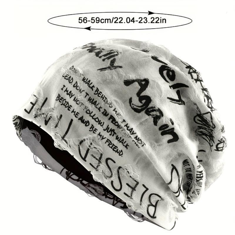 Unisex Slouchy Beanie Hat – Lightweight Vintage Knit Cap for Spring and Autumn, Casual Comfortable Style for Daily Wear