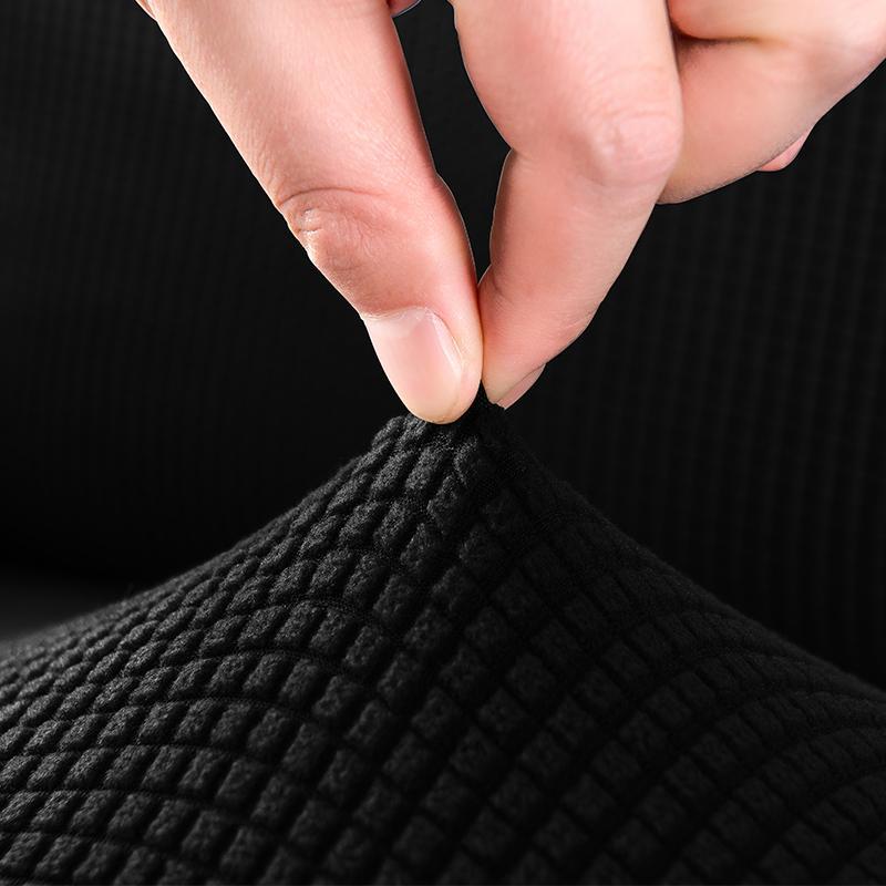Solid Color Sofa Cover, 1 Count Elastic Sofa Slipcover, Dustproof Sofa Protector for Home Living Room, Sofa Protector for Home Living Room, Couch Slipcover