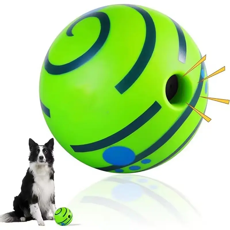 Interactive Dog Toy, Giggle Ball with Fun Sounds, Engaging Pet Plaything, Perfect for Dogs, as Seen on TV, Pets Know Best
