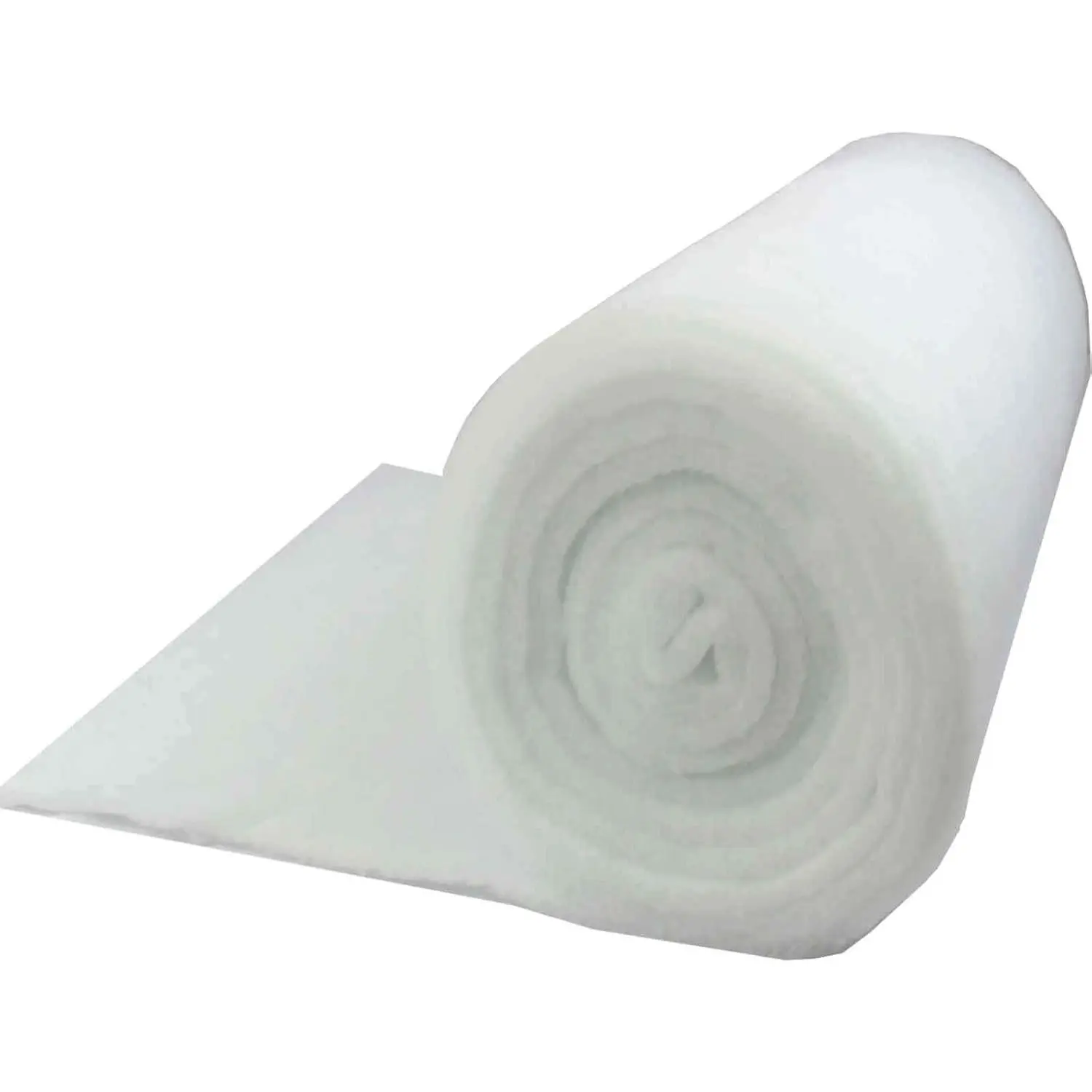 36 Inch Wide (5 Yards) Multipurpose Dacron Fiber Polyester Quilt Batting Wadding Fabric Loft Upholstery Grade Padding (36x15', 36 x 180, 2' x 15')