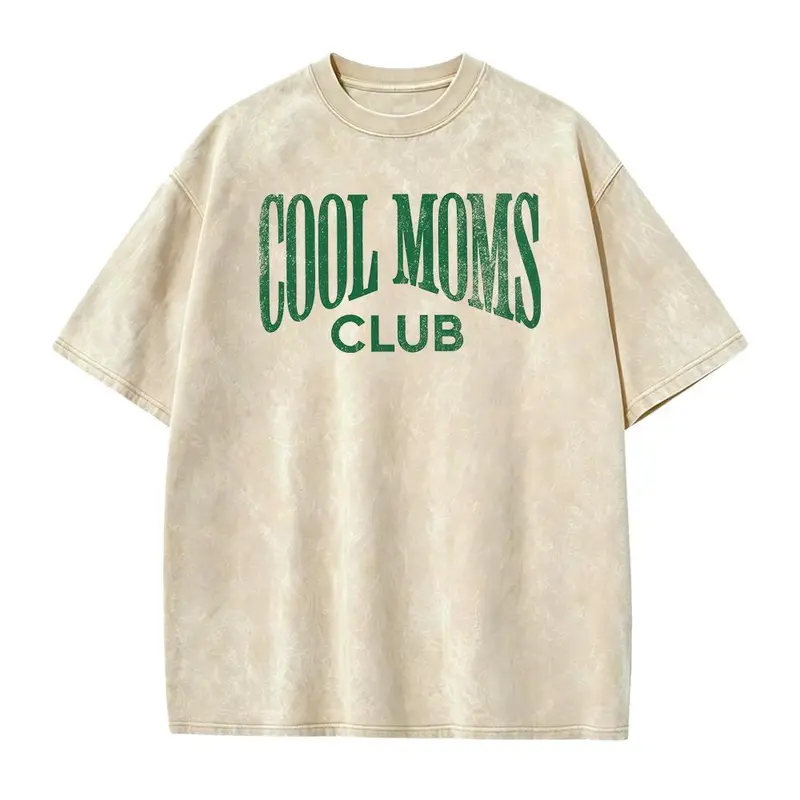 Cool Moms Club Shirt, Cool Mom T-Shirt, Striped Design Mom Life Shirt, Mother’s Day Gift, Gift for Mom, Trendy Mama T-shirts