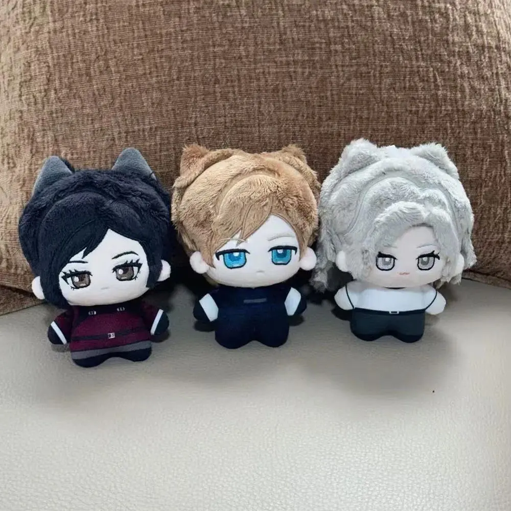 10cm Evil Requiem Grace Ashcroft Plush Doll with Ear Printed Fans Gifts Cute Ada Leon Stuffed Toy Pendant Doll Backpack Collect