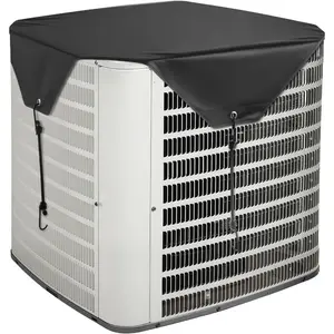 VEVOR AC Unit Covers for Outside, 32x 32 Inches Top Universal Air Conditioner Conderser Cover Waterproof Durable Fit, Black