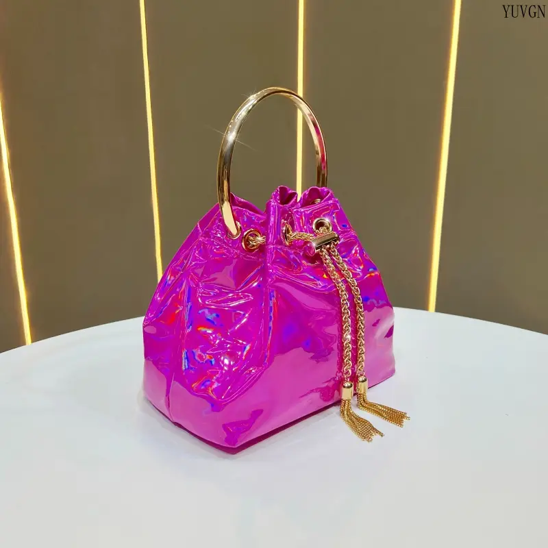 Elegant Glitter Evening Clutch for Women, Geometric Metallic Crossbody Shoulder Bag with Detachable Strap for Party & Wedding, Fashion Purses, Trendy Clutch Bag, Shoulder Clutch
