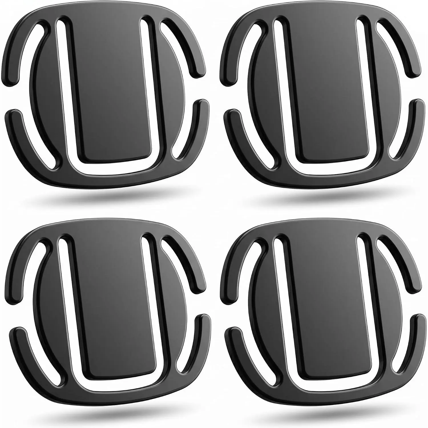 Strap Positioner Clip, Black 4 Pack, Durable Nylon Strap Adjuster for  Comfort, Strap Guide for  Strap Placement,  Fit, Easy Clip  Install
