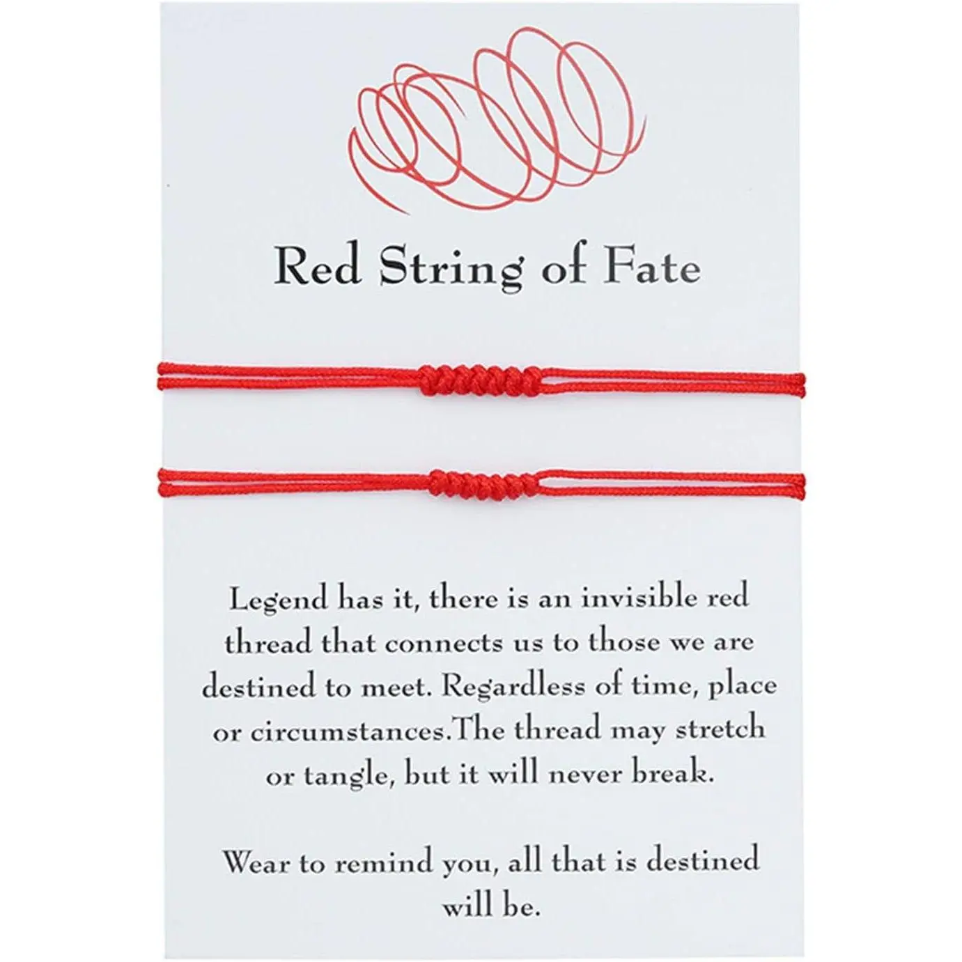 7 Knot Red String of Fate Bracelets  Red Rope Long Distance Matching Bracelet  Lck Protection Coples Bracelets for Women Friendship