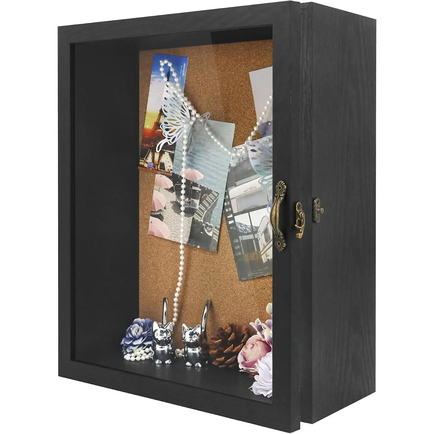 5 Inch Extra Deep Shadow Box Frame, 11x14 Black for Memorabilia Display