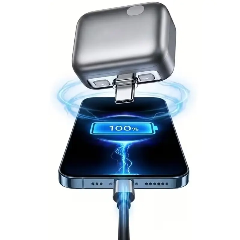 Automatic Power off Phone Charger Adapter, USB-C Smart Overcharge Protection, Safe Overnight Charging, Extend Battery Life, Indicator Light