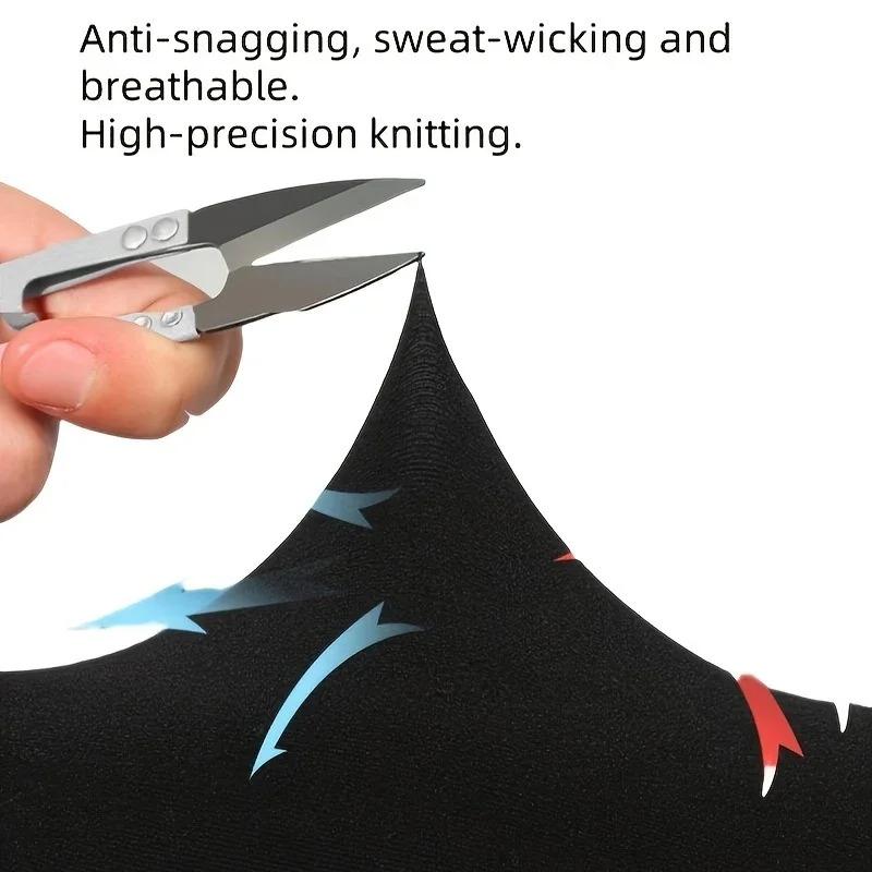 Ice Silk Sun Protection Sleeves Nylon Material UPF 50+ High Breathability 99% UV Block Cycling Sports Arm finger save goalkeeper gloves