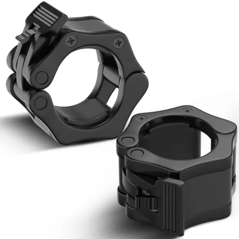 2 Dumbbell Rings Dumbbell Clamps, Quick Release Design for Weightlifting Barbells, Secure Attachment for Gym Equipment