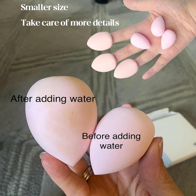 14pcs Blending Makeup Sponge & Powder Puff Set, Versatile Makeup Sponges for Liquid Foundation, Loose Powder, Concealer, Cream, Soft Beauty Sponges Set, Cosmetics,  Makeup Products