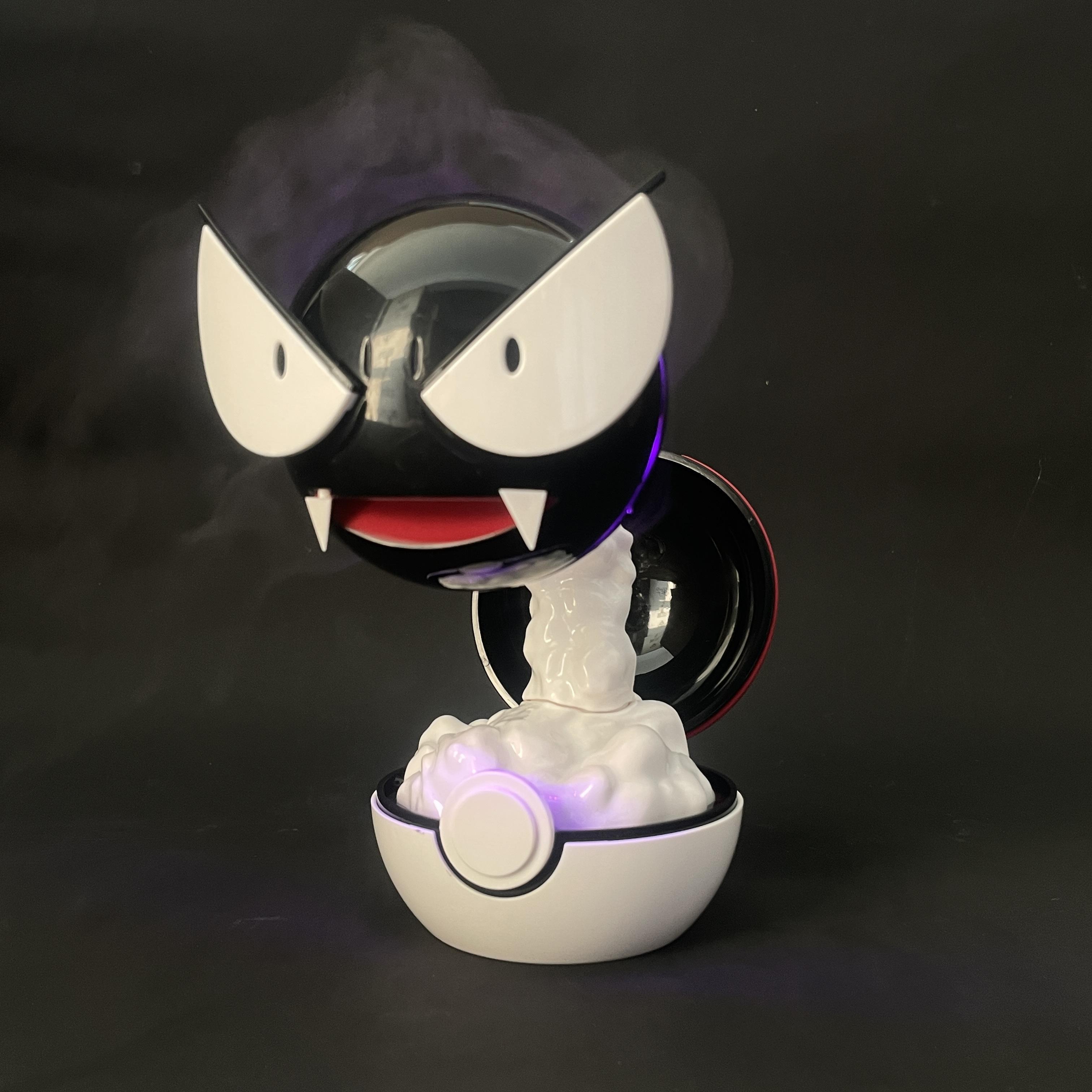 Gastly Figure Humidifying Water Replenishing USB Charging Spray Equipment Animation Humidifier Bedroom Decoration Toy Gift
