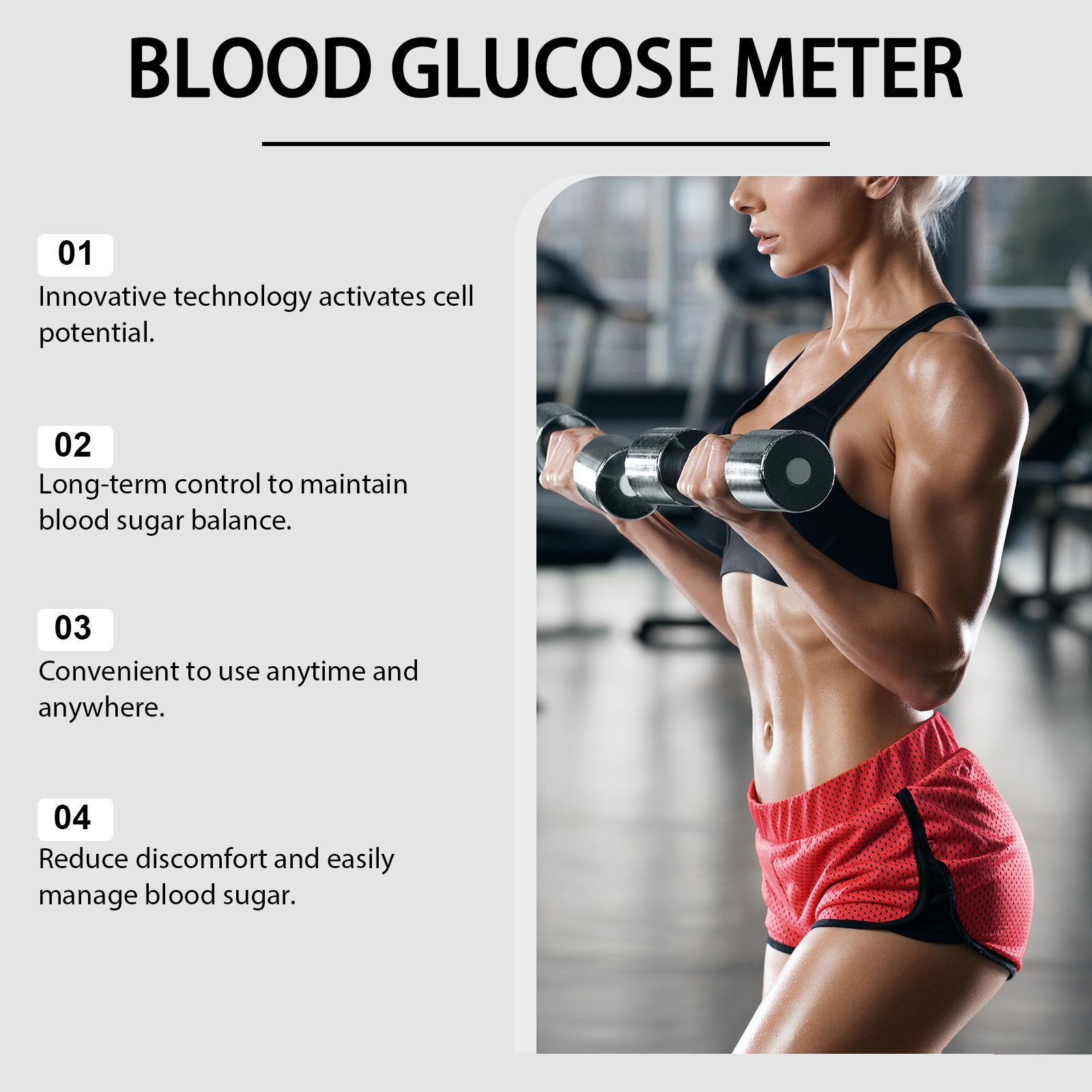 NEW  Glucose No Pricking Body Care Device Glucose Adjust Non Invasive Kit Blood Sugar No Prick Device Healthcare Health Monitor *P..4.