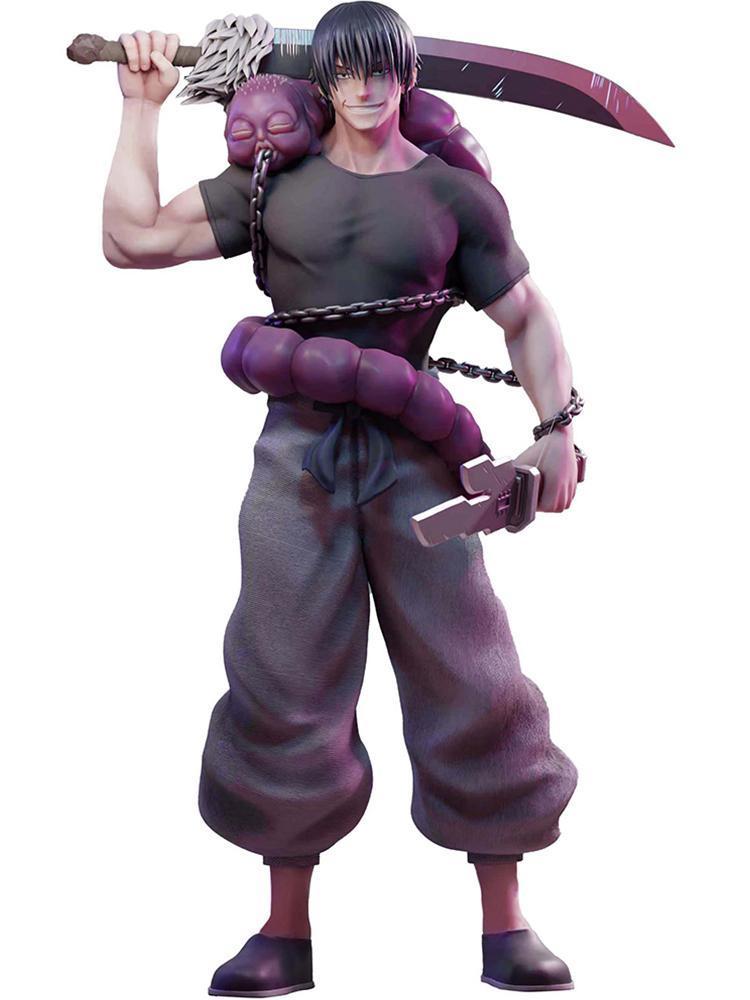 JJK Anime Figure Fushiguro Toji figurine andsome smiling combat standing Action figure Toy Collectible for boys girls Anime gift