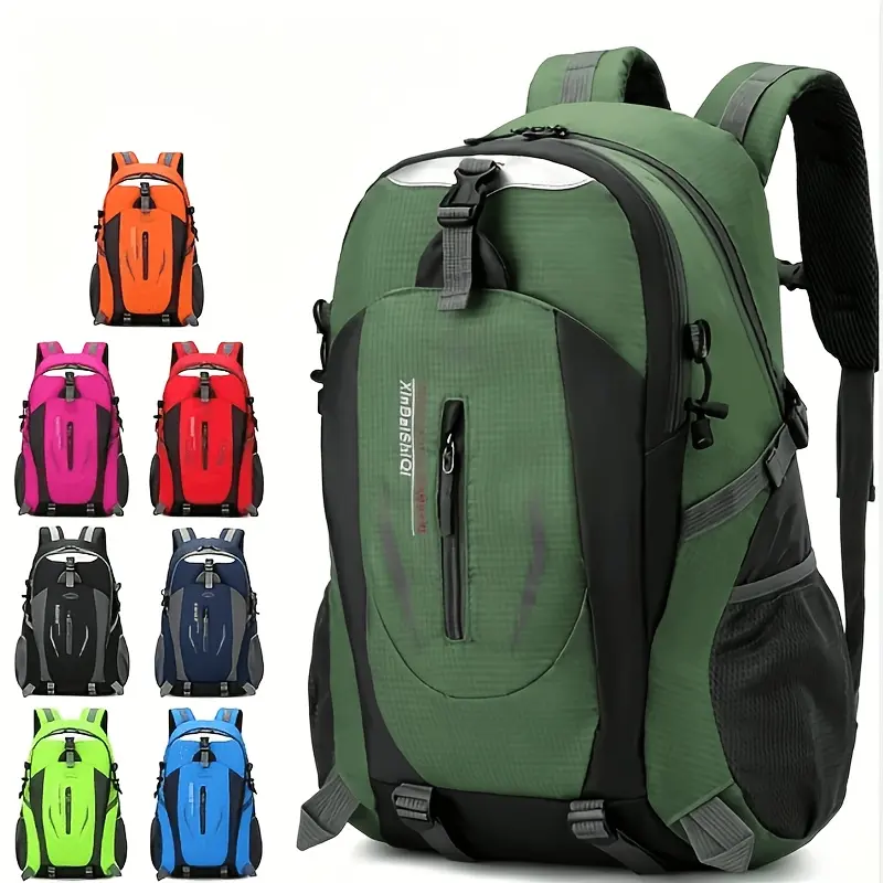 Unisex Large Capacity Hiking Backpack, Lightweight Waterproof Outdoor Sports Daypack, Multifunctional Breathable Travel Shoulder Bag, Wear-resistant Climbing Rucksack Couple Backpack for Hiking Cycling Camping Mountaineering Outdoor Adventure Daily