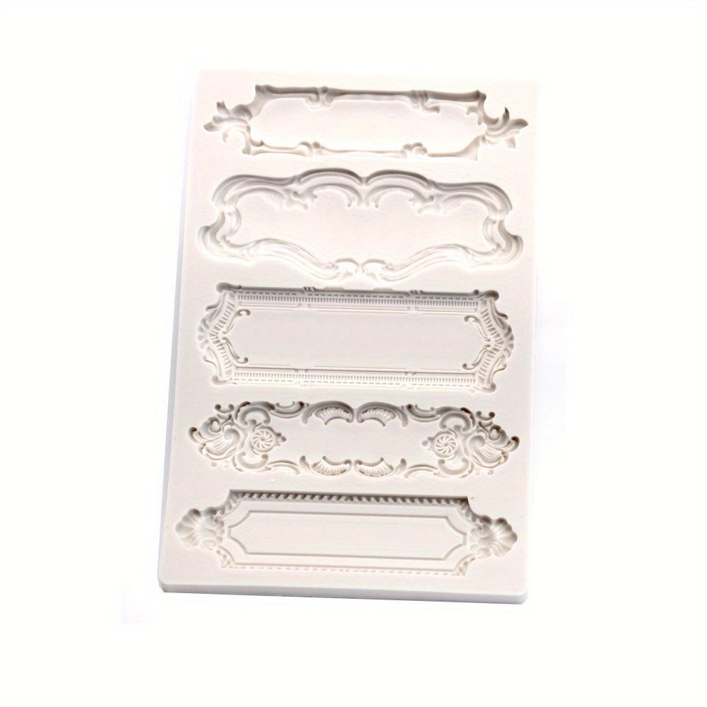 For DIY Soap, Resin & Candle Making, Creative Craft Mold Solution, Vintage Frame Silicone Mold, 5 Flower & Geometric Patterns Easy Release, Effortlessly Handle Creative Craft Making, DIY Craft Mold For DIY Soap, Resin & Candle Making, Creative Craft Mold Solution, Vintage Frame Silicone Mold, 5 Flower & Geometric Patterns Easy Release, Effortlessly Handle Creative Craft Making, DIY Craft Mold