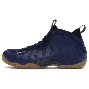 Nike Foamposite One Midnight Navy OG Sneakers – Unisex Retro Basketball Shoes with Phylon Midsole, Enhanced Traction, and Durable Outsole Verifiable, with credentials and supporting global authentication