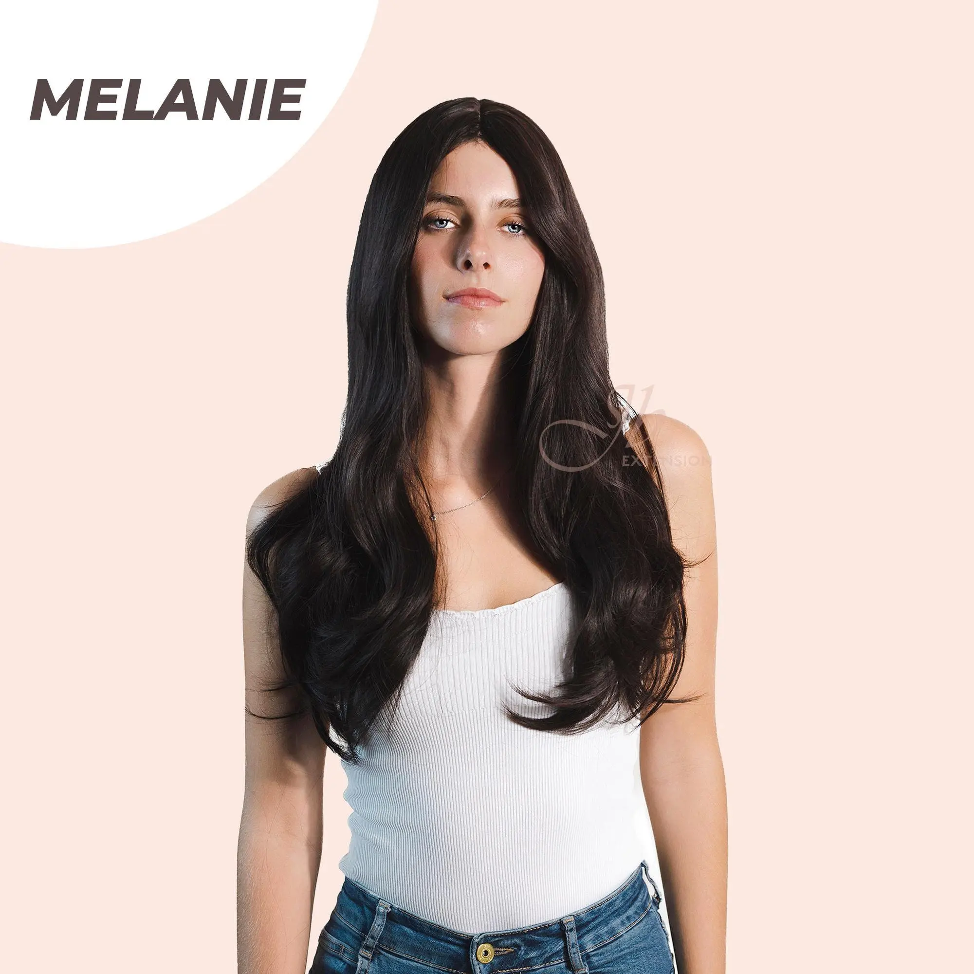 JBEXTENSION 26 Inches Long Curly Women Fashion Wig MELANIE