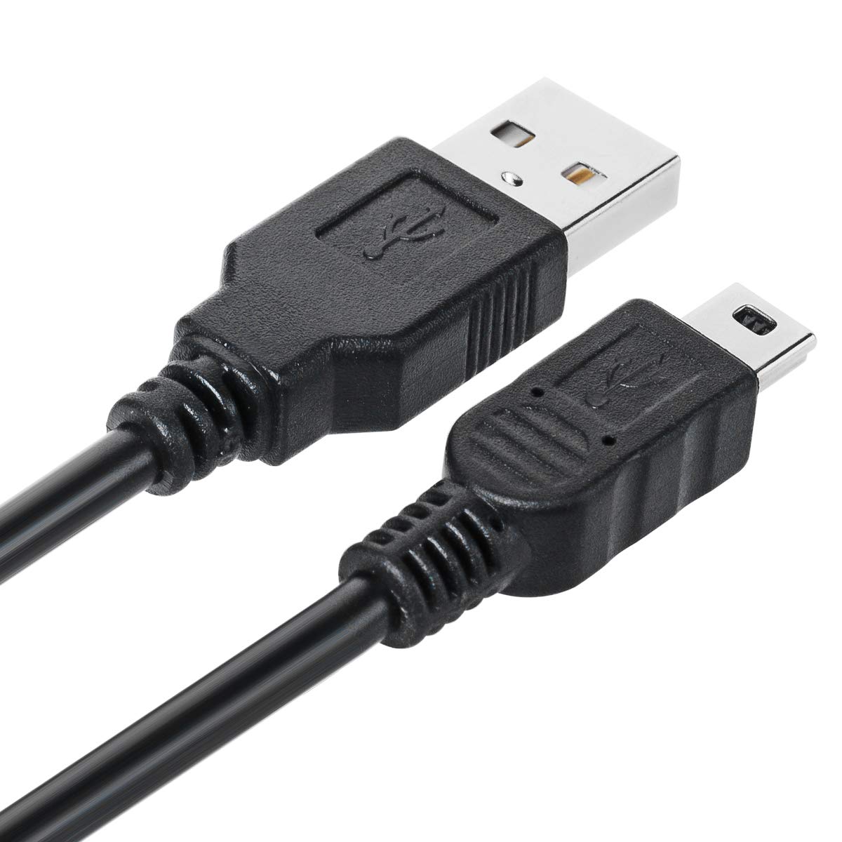2 Pack 10ft PS3 Controller Charger  - Mini USB Data  Cord for PS Move/PS3/PS3 Slim Controller, TI84 Plus CE, Digital Camera