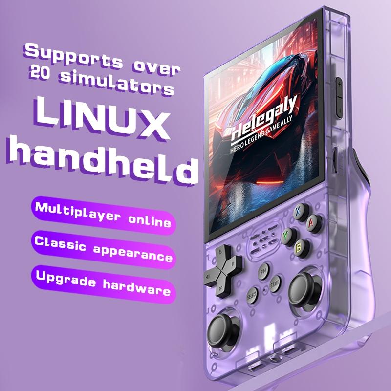 K40max Retro Handheld Gaming Console, 4 Inch HD Color Screen, Portable Rechargeable Long-Lasting, Smooth Control Joystick, Ergonomic Grip Design