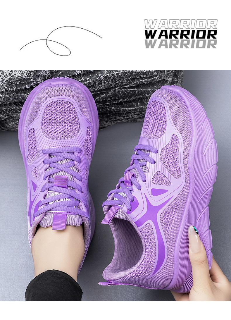 Women's shoes, versatile new sports shoes, fly-knit mesh, low-cut, lightweight casual shoes, comfortable women's shoes