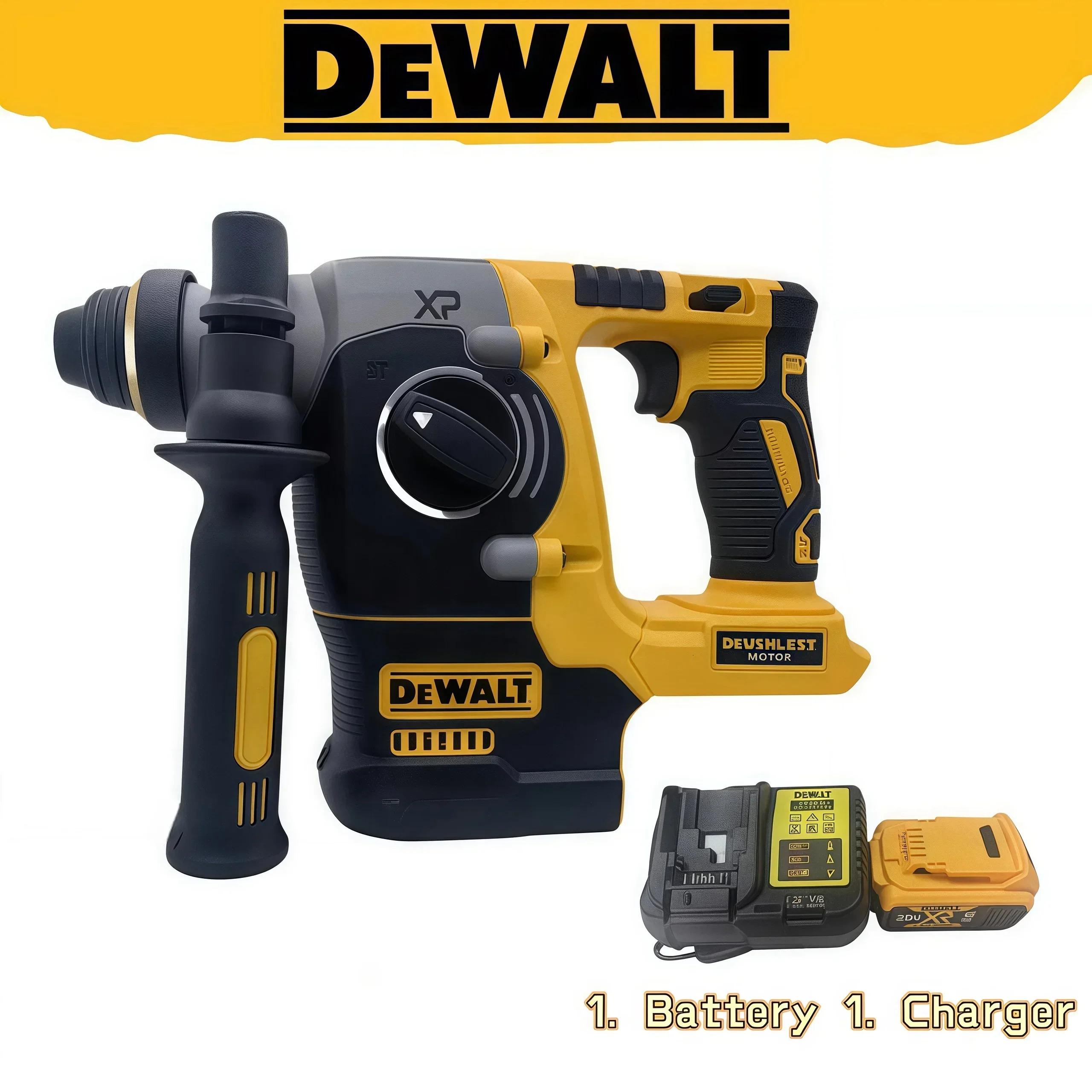 DEWALT  Rotary Hammer Drill 18V/20V MAX SDS Brushless 1in PLUS L-Shape Carpentry Impact Drill Bare Tool
