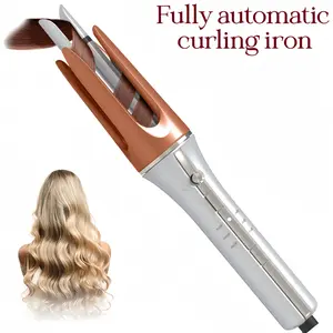 Automatic Rotating Hair Curler, 3-Speed Temperature Control, Quick Heating, Suitable for Long Hair, Us Plug, Anti-Tangle Rotation