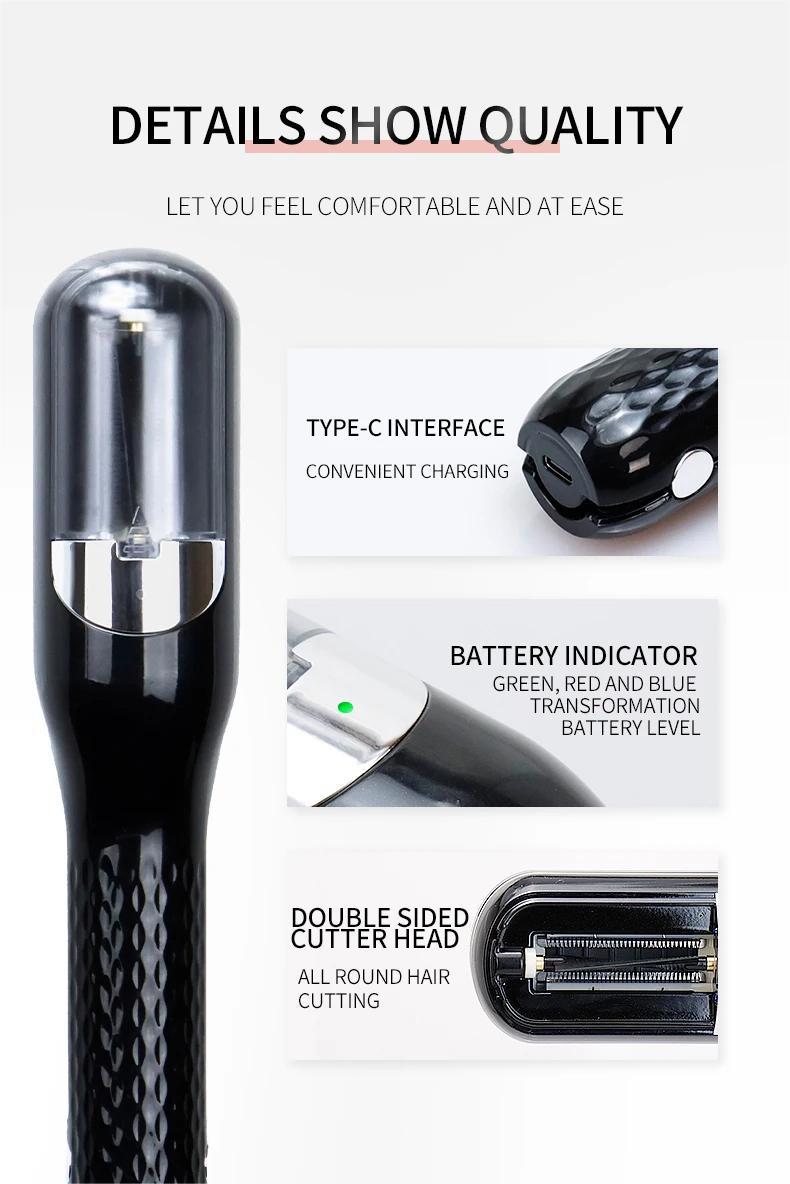 furcation trimmer, a professional barber tool, is a portable and easy-to-use furcation remover for smooth and healthy hair repair, suitable for all hair qualities.