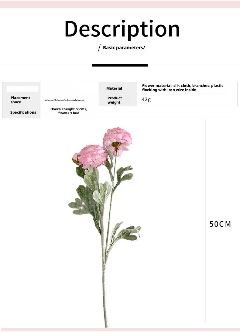 The Molilito Peony Bouquet - 20 Stems (≈60 Heads), 50 cm, Bendable Stems for Wedding & Home Décor Artficial Peonies Faux Flowers