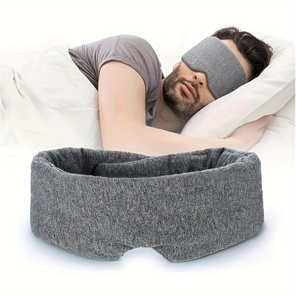 Comfortable Adjustable Sleep Mask for Travel, Breathable Light Blocking Eye Mask for Men Women and Kids, Sleeping Eye Mask, Perfect Nighttime Sleep Companion
