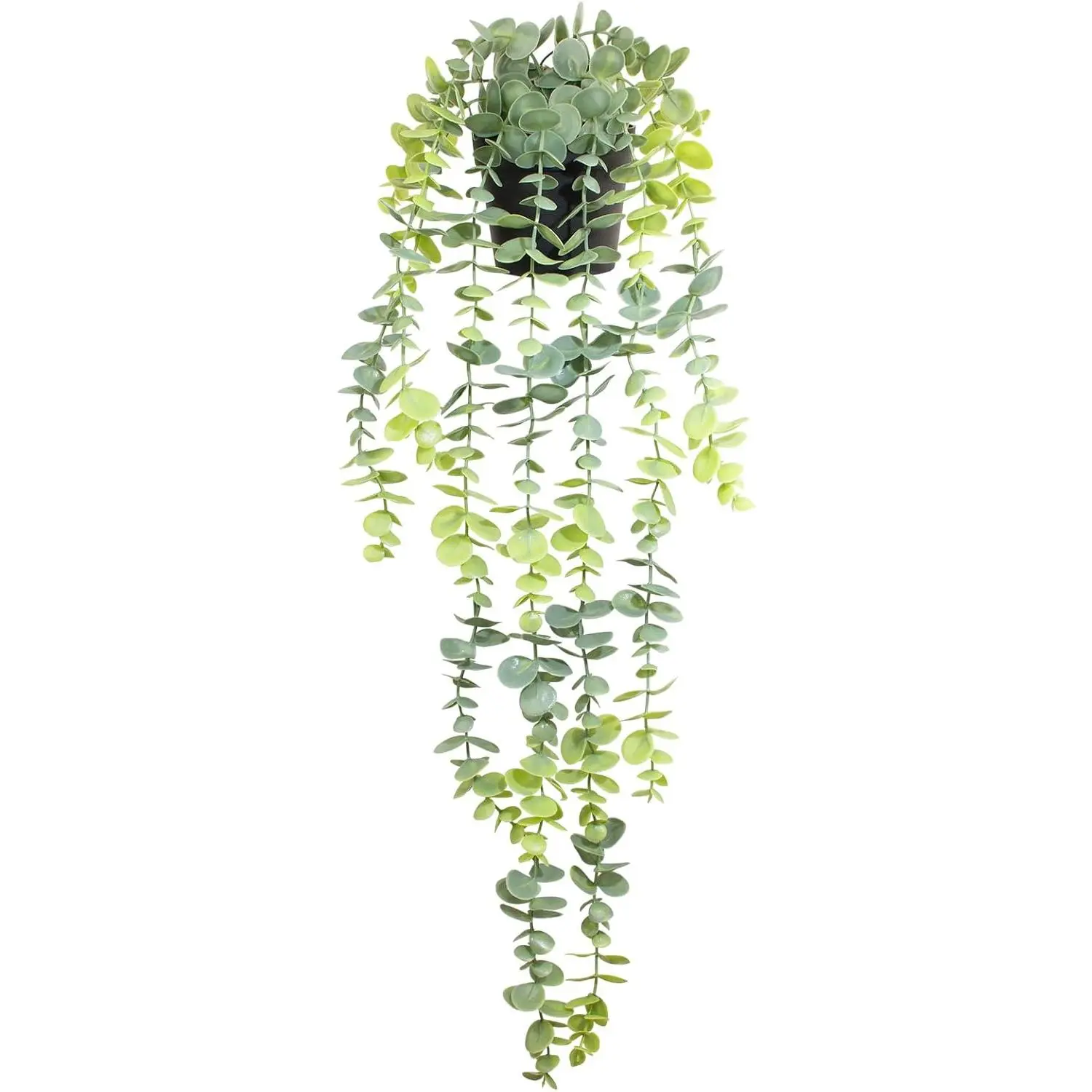 Artificial  Eucalyptus  in Pot, 24"    for  Decor, Faux  Greenery for Shelf Bathroom, Kitchen, Office, Wall, Bedroom, Indoor Decor