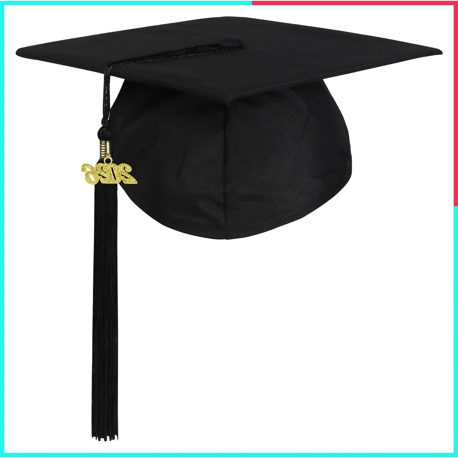 Unisex Matte Adult Graduation Cap with Tassel