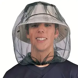 Lightweight Breathable Mosquito Net, Durable 70D Nylon, Essential for Camping Hiking Fishing, Perfect Outdoor Gear