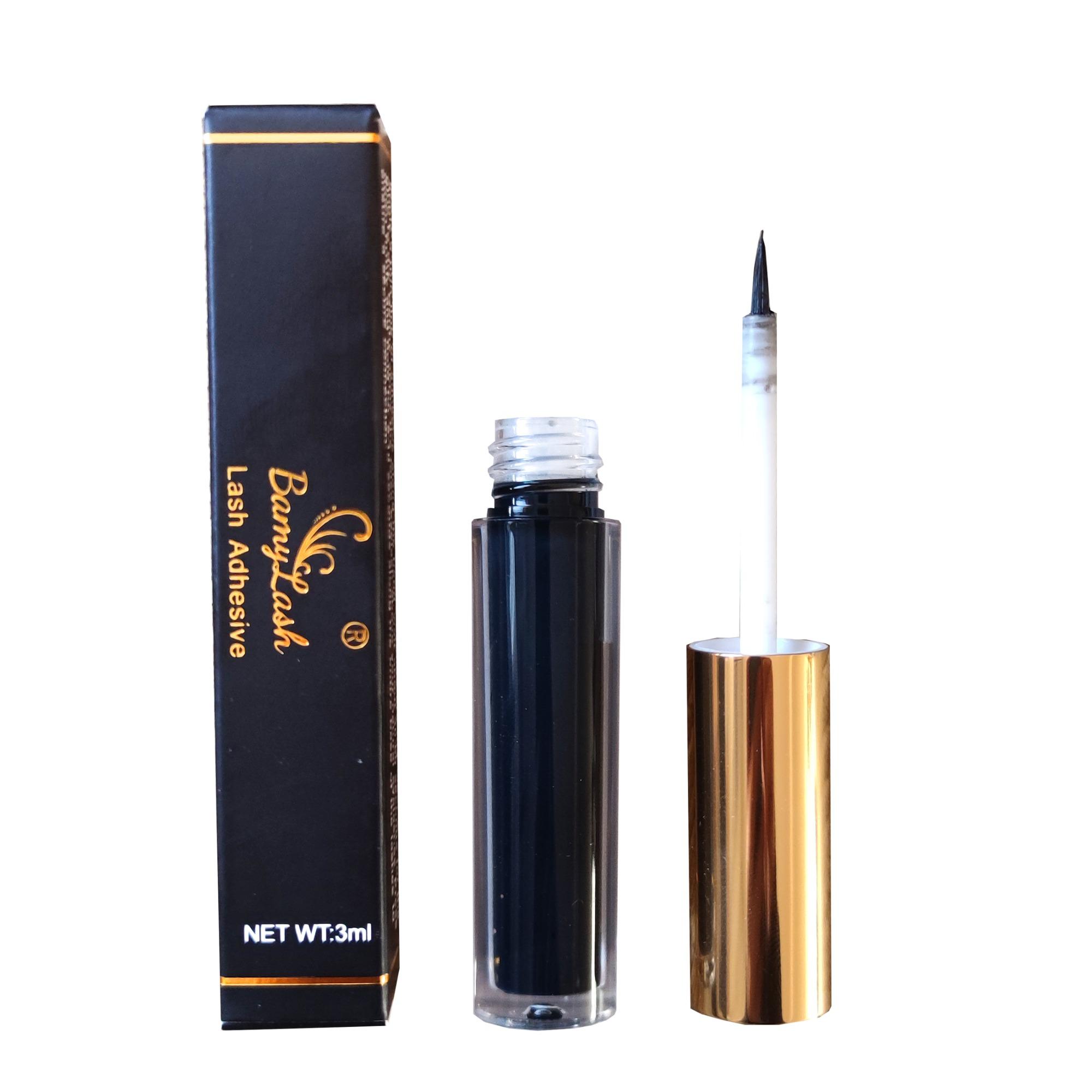 3ml False Eyelash Glue, Long Lasting & Waterproof Eyelash Extensions Glue, Professional Makeup Tool for Women, False Eyelashes Adhesive Glue, DIY False Eyelashes