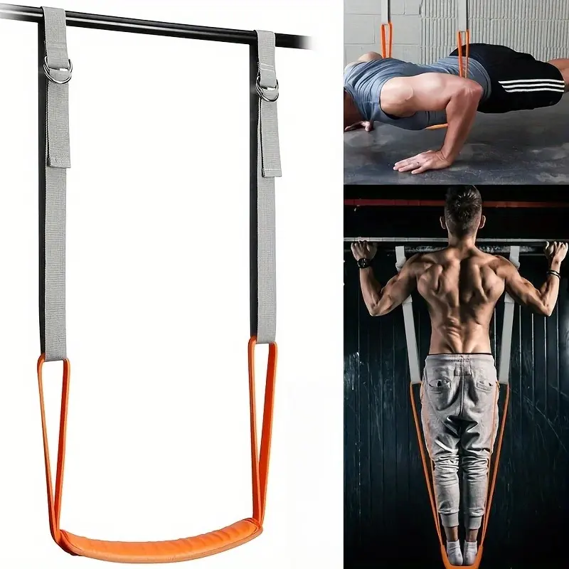 Men And Women Pull-Up Assist Band - Adjustable Elastic Resistance Band, Indoor Home Gym Gear for Pull-Up Training