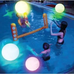 Pool Toys, 4/8 Pack 12" Light Up Beach Balls with 8 LED Modes, Up to 60H Glow Pool Balls, IP67 Waterproof & Leak-Resistant Inflatable Beach Balls for Kids 3-10, Pool Party Games & Decorations