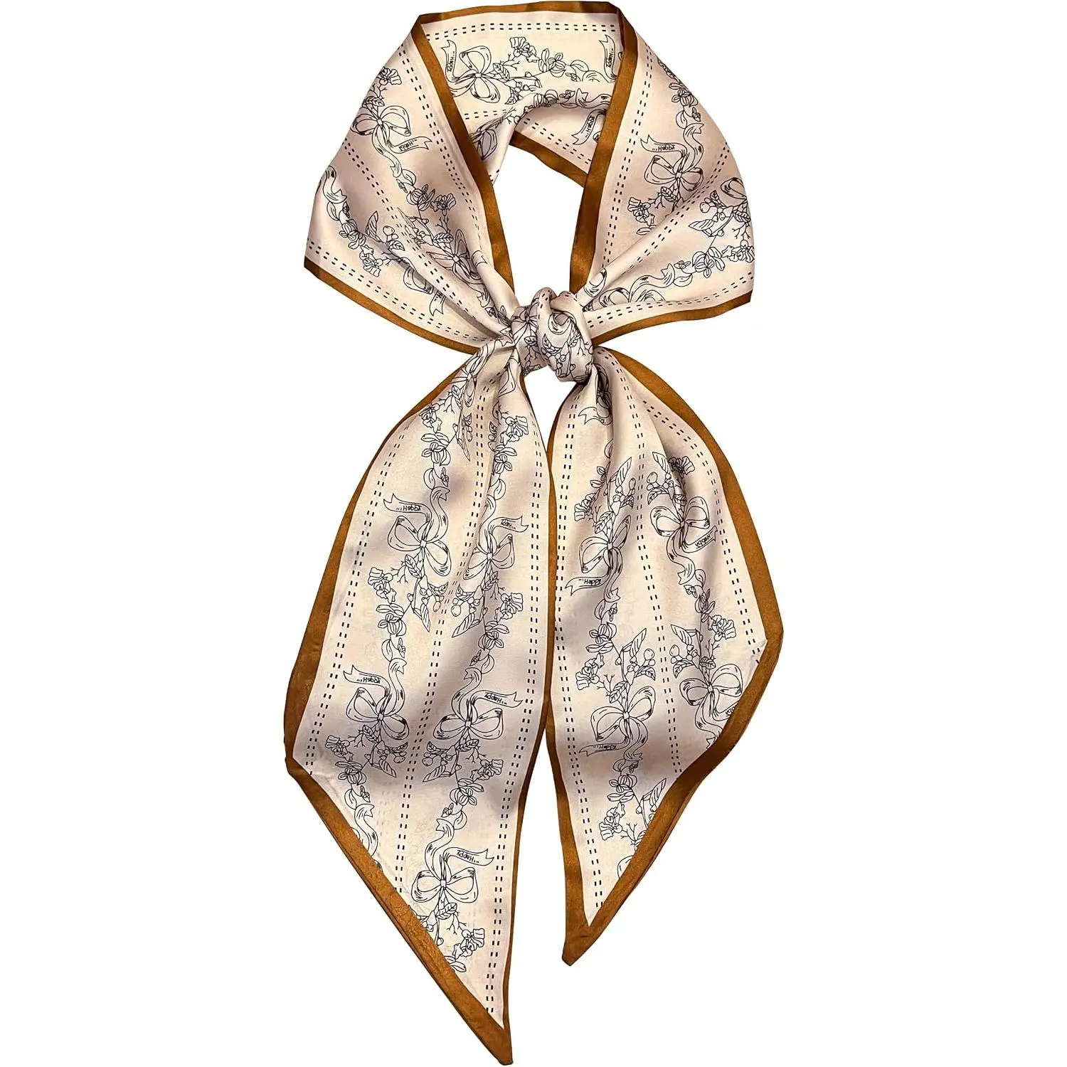 Hair Scarf for Women - 55"x5.5" Purse Scarf, Extra Long Skinny Scarves, Versatile Belt & Boho  Accessory