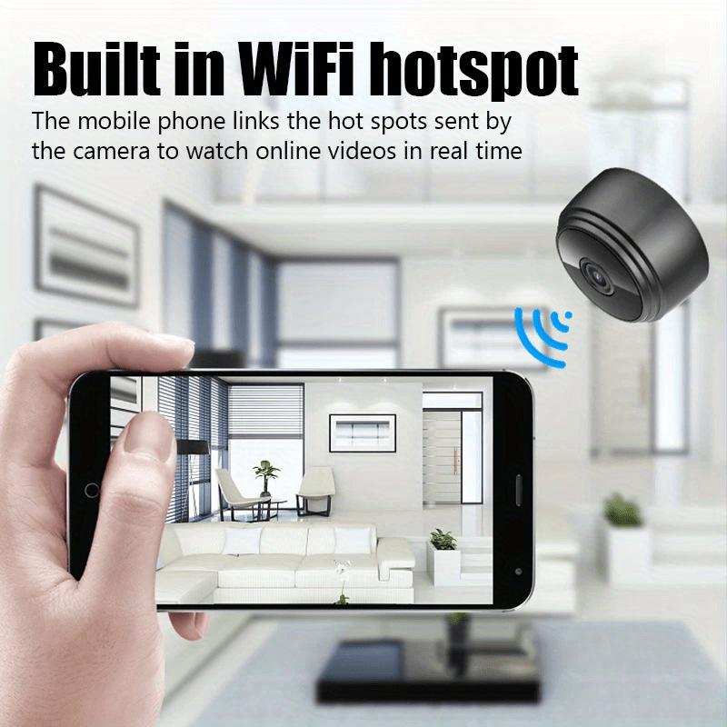 Smart Wireless Security Camera with Remote Viewing-Rechargeable Battery and USB Power Supply, Wi-Fi Support, Suitable for Home Monitoring, Wireless Outdoor Security Camera