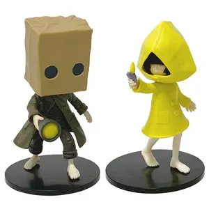 2026 hot itemHot Game GK Little Nightmares Anime Figurine Six Figure Mono Action Figure Anime Game PVC Action Figure Collectible Model Doll